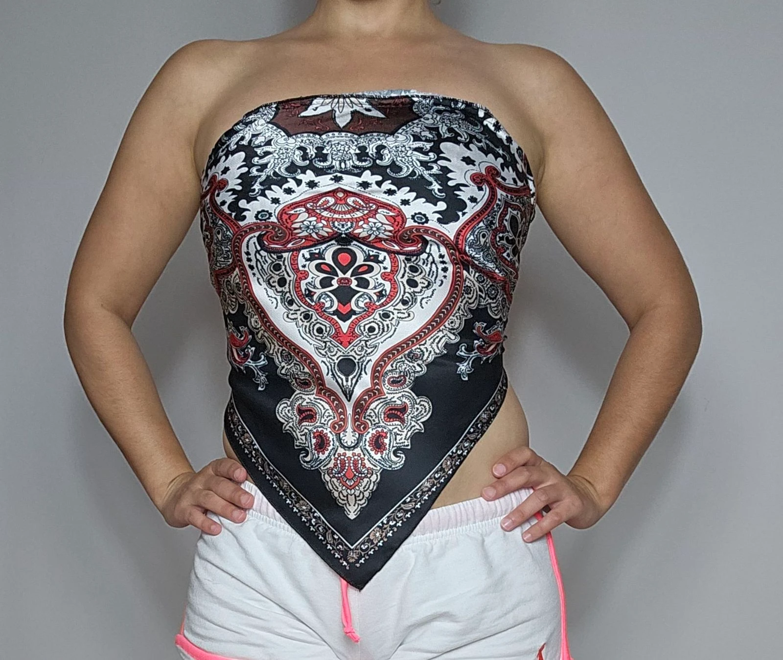 Scarf-style top – photo 2